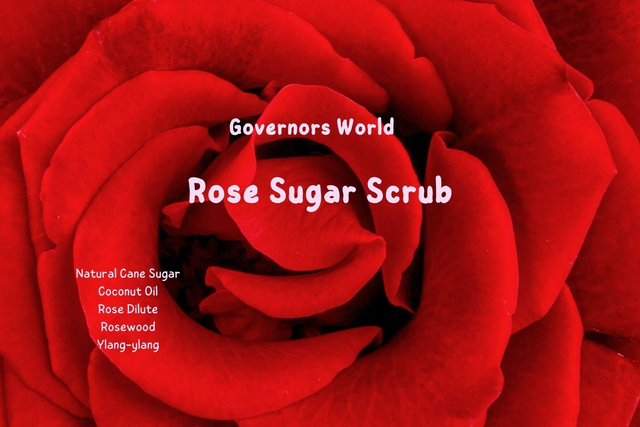 Rose Sugar Scrub