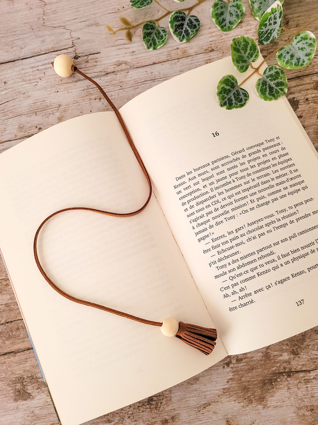 Marque-page - Berlingot broché -