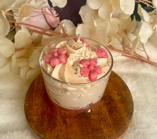 Bougie gourmande fleur de sakura