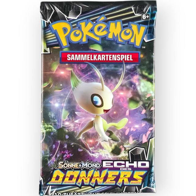 Pokémon Echo des Donners Booster – Celebi Artwork – Deutsch