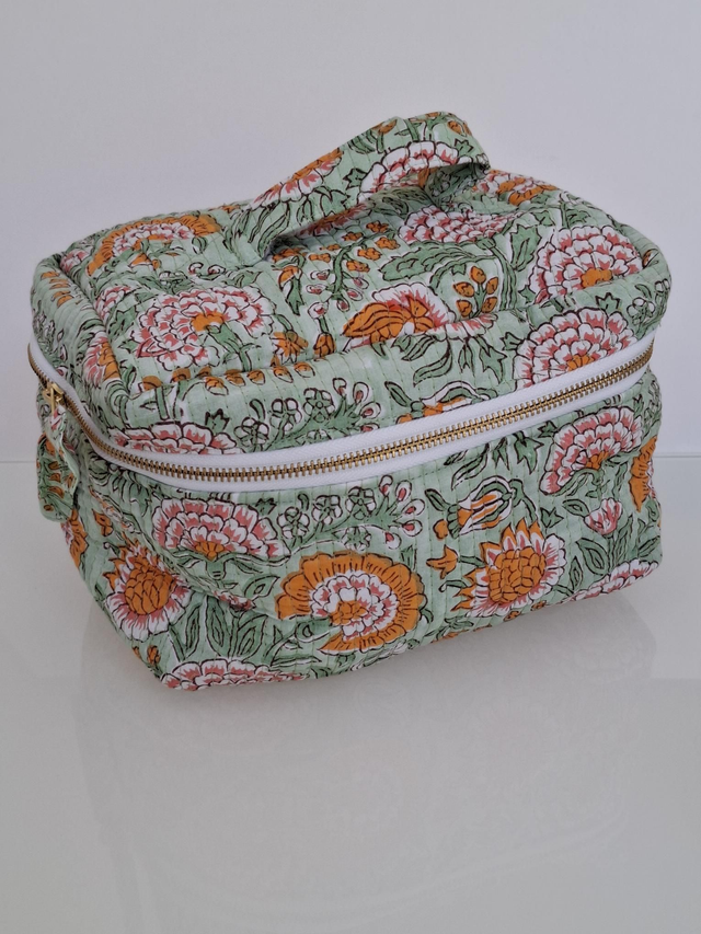 Trousse Vanity Vert orange 