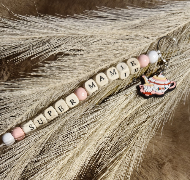 Porte-clé &quot;thème gouté&quot;