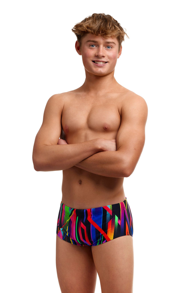 BOY'S FUNKY TRUNKS BABY BEAMER SIDEWINDER TRUNKS