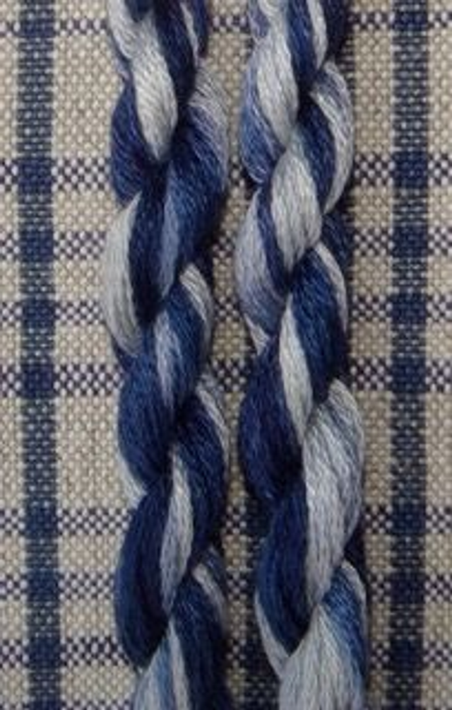 Fil coloris Bleu Marine