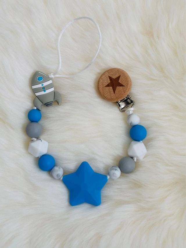 Attache tetine Fusée 🚀 