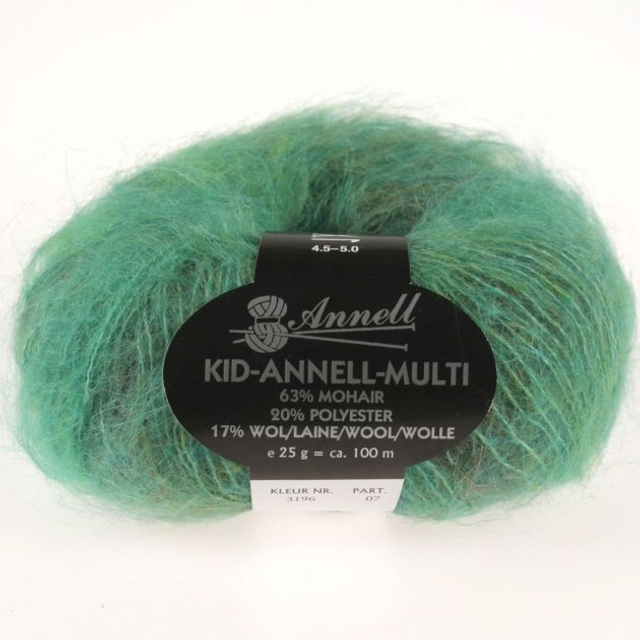 Kid Mohair Multi kleur 3196