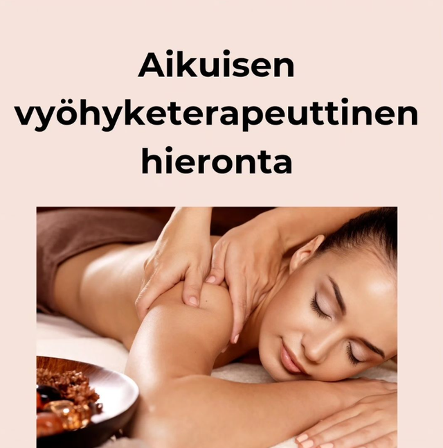 Aikuisen vyöhyketerapeuttinen hieronta