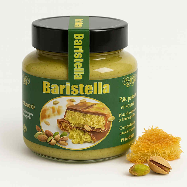 Baristella Pistachio Kunefe Cream 330g