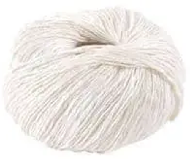 Lin blanc X5 pelotes