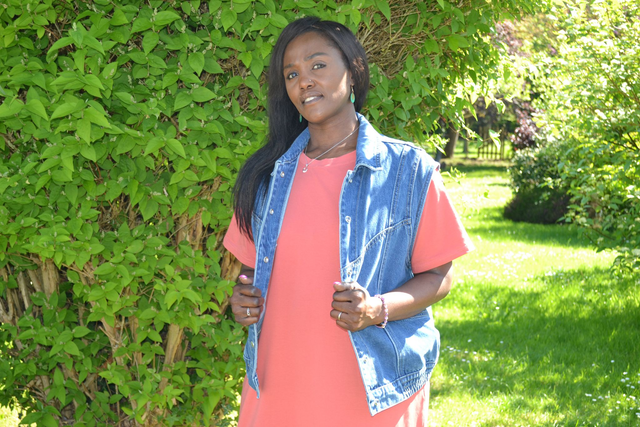 Robe Tee-shirt Terracota