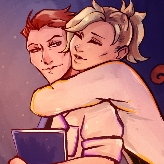 Moira &amp; Mercy Print