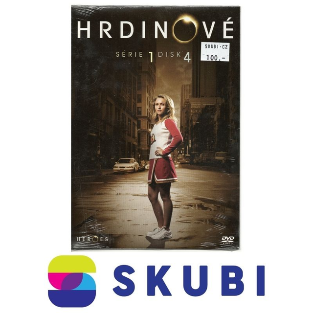 DVD Hrdinové / Heroes - série 1, disk 4 - česky, anglicky