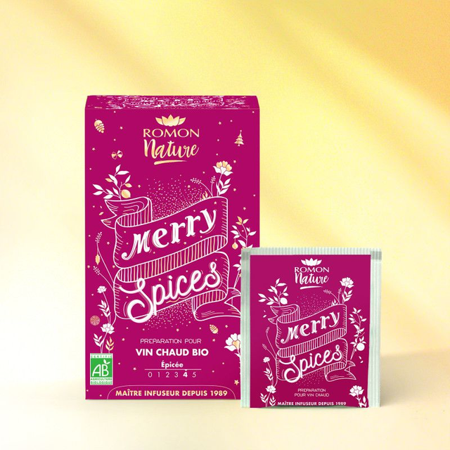 Infusion de Noël Merry Spices Bio* (vin chaud)