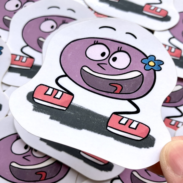 Pebbles Sticker