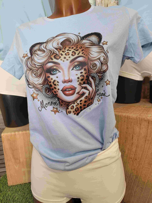 TSHIRT BLANC FEMME MARYLINE(A104)