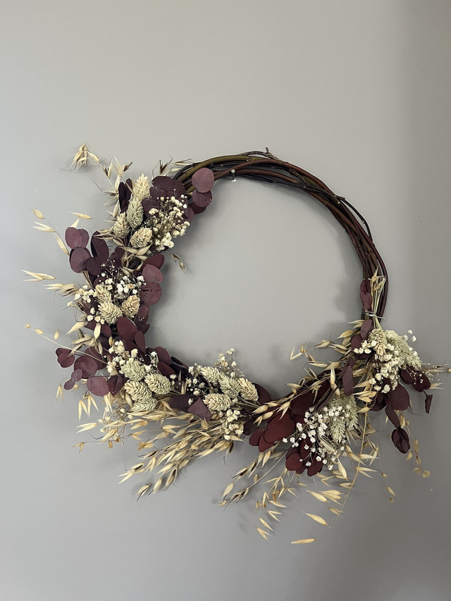 Couronne florale taille S