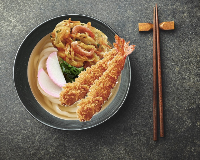 Katsu Prawn &amp; Veg Tempura Udon (Hot)