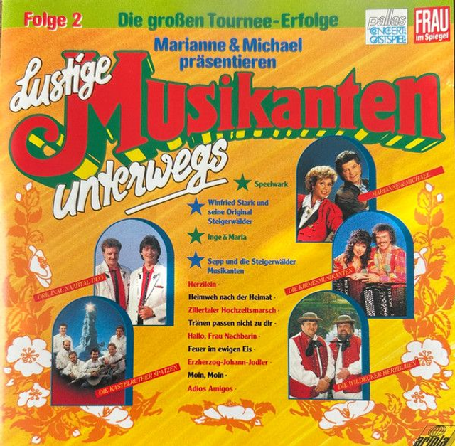 Various – Marianne & Michael Präsentieren Lustige Musikanten Unterwegs Audio CD