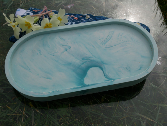 plateau ovale 17,5 x 9,2 cm