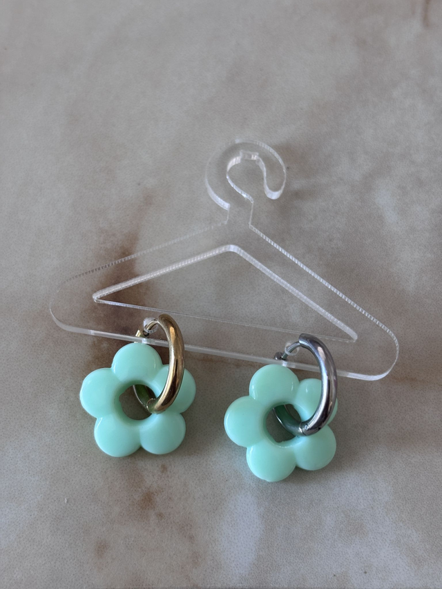 Boucles d'oreilles - Grande fleur