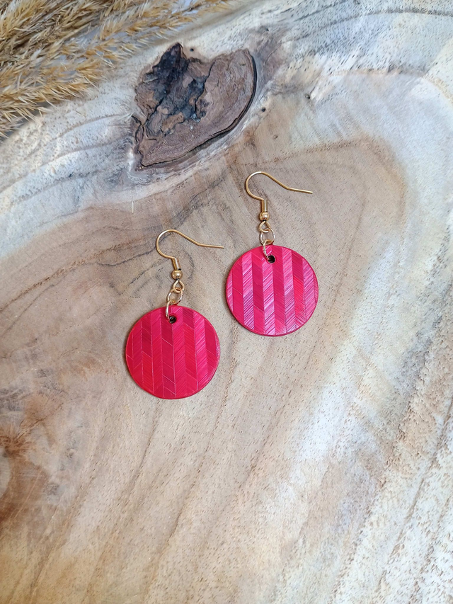 Boucles d'oreilles SIMPLE Éventail