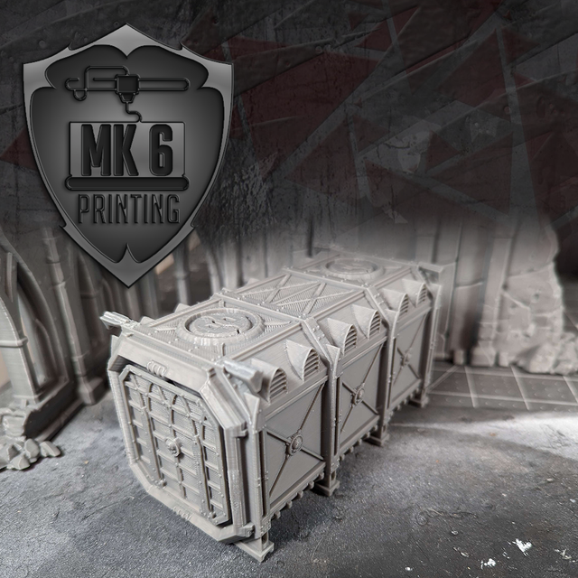 Sci-Fi Shipping Container (Version 2)