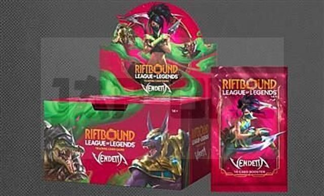 Riftbound: League Of Legends Tcg - Vendetta Booster Display (24 Packs) - Fr