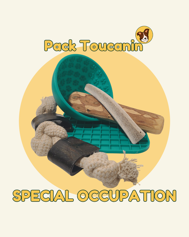 Pack &quot;OCCUPATION&quot; mastication &amp; léchage