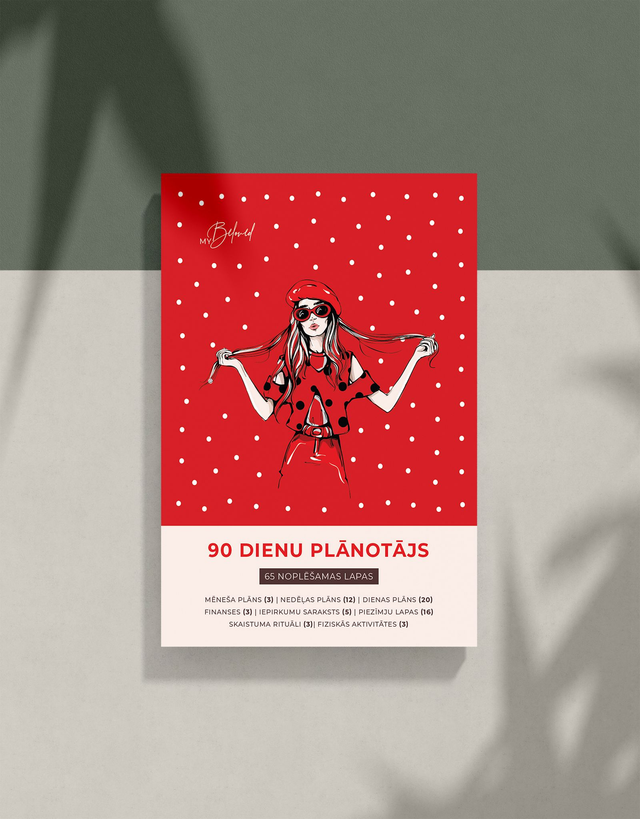 90 dienu noplēšamais plānotājs