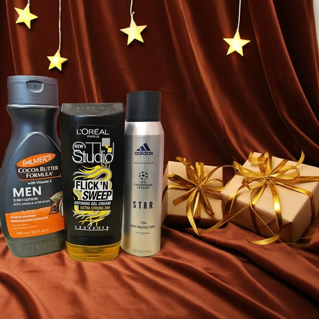Men’s Grooming Gift Set – Palmer’s, Adidas & L’Oréal