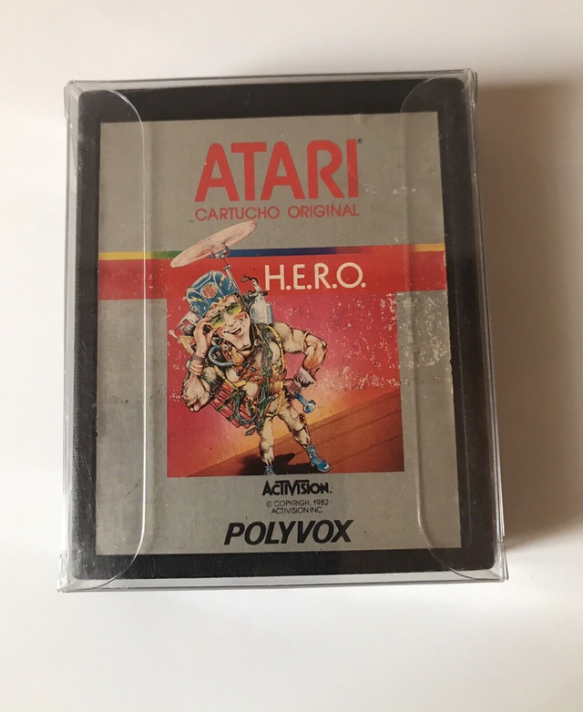 Hero polyvox Atari 2600 cartridge