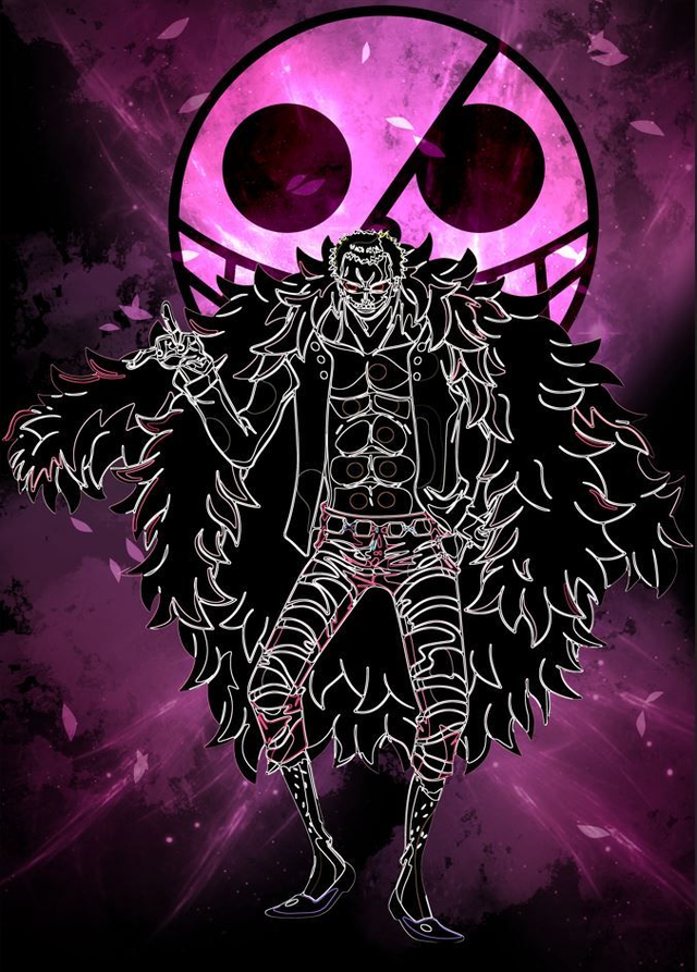 Poster Don Quijote Doflamingo 