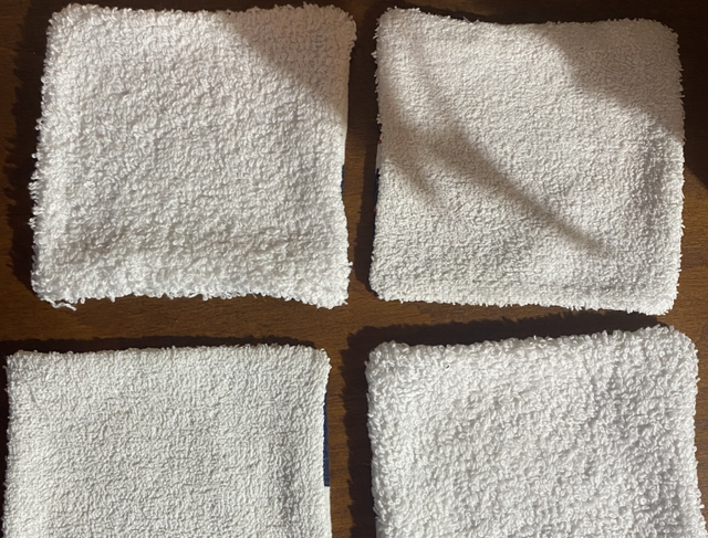 Lingettes lavables (Lot de 4)