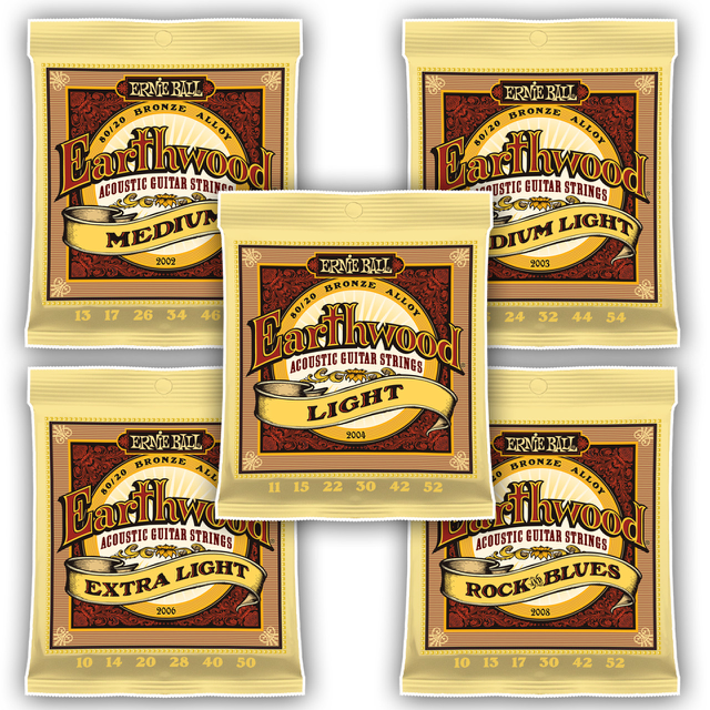 Ernie Ball Earthwood 80/20 Acoustic Strings