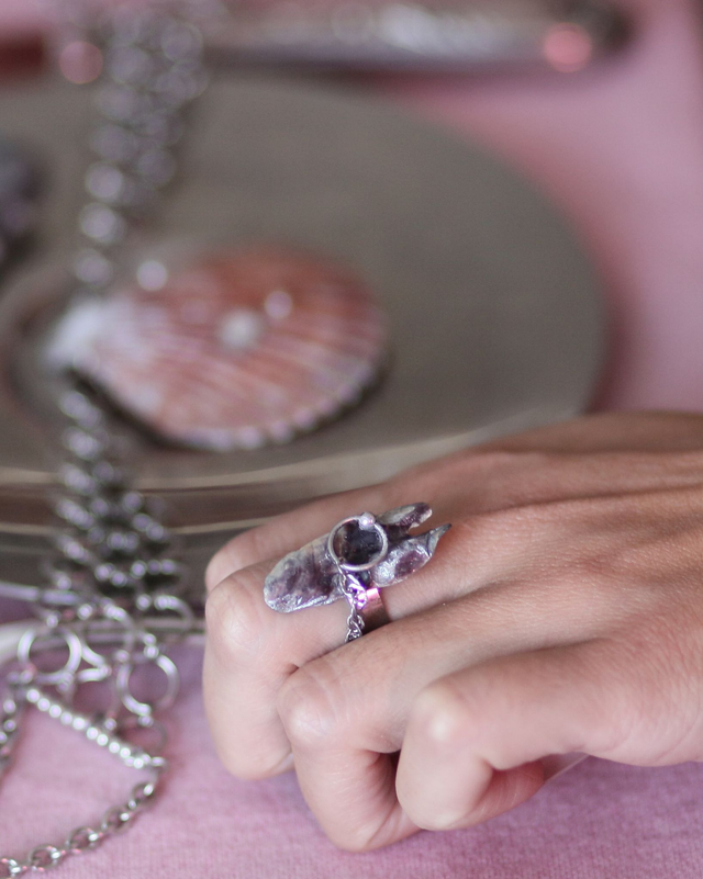 &#039;cyber mermaid&#039; ring