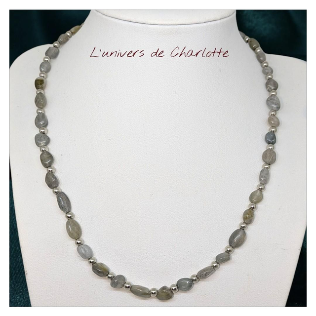 Collier "Labradorite" C-004