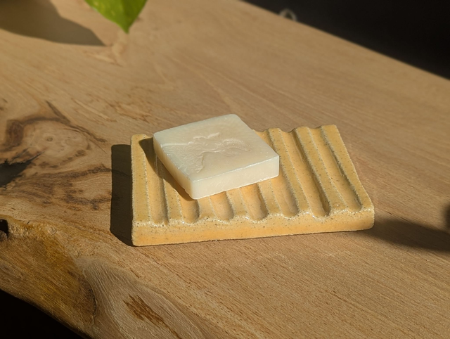 Porte-savons colorés