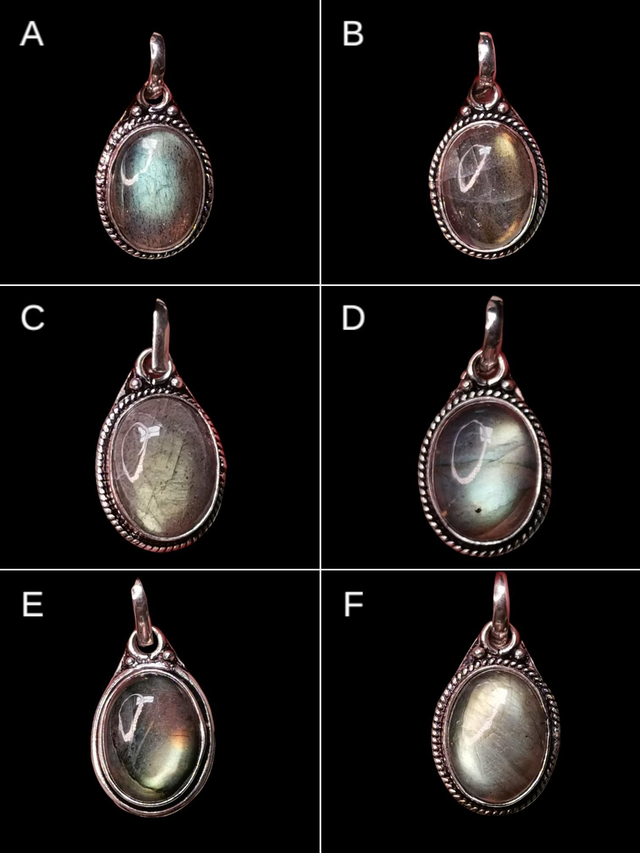 Pendentif labradorite 