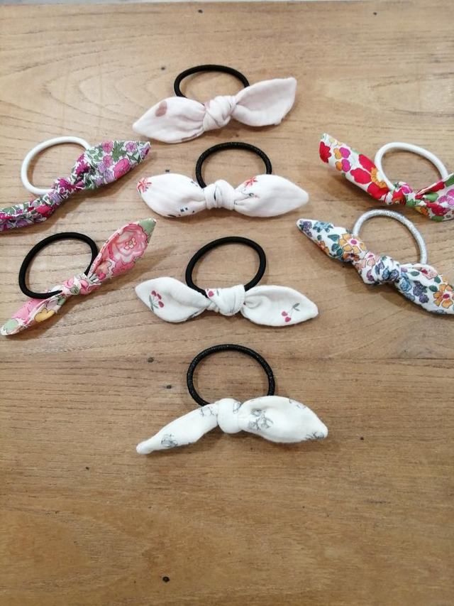 Elastique cheveux à noeud