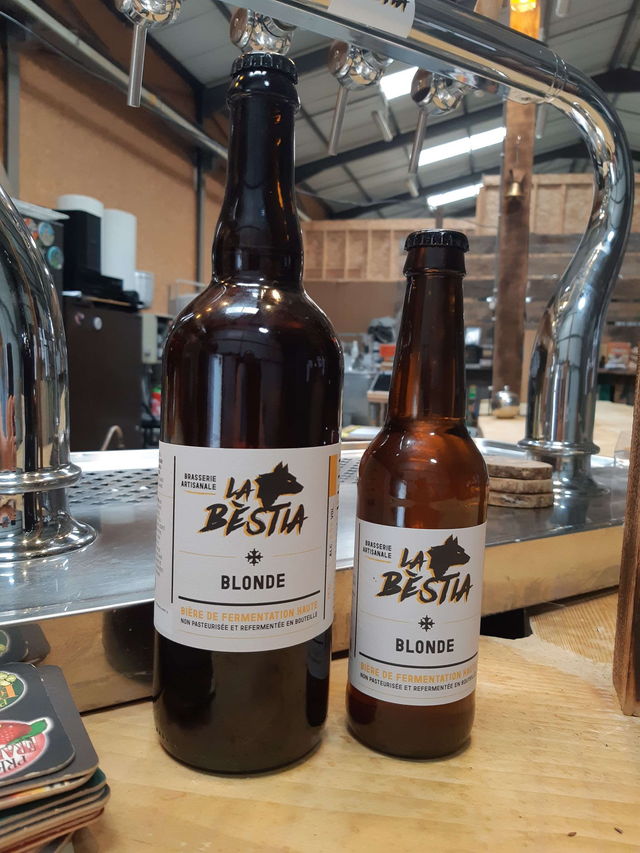 Bouteille blonde Chastel 