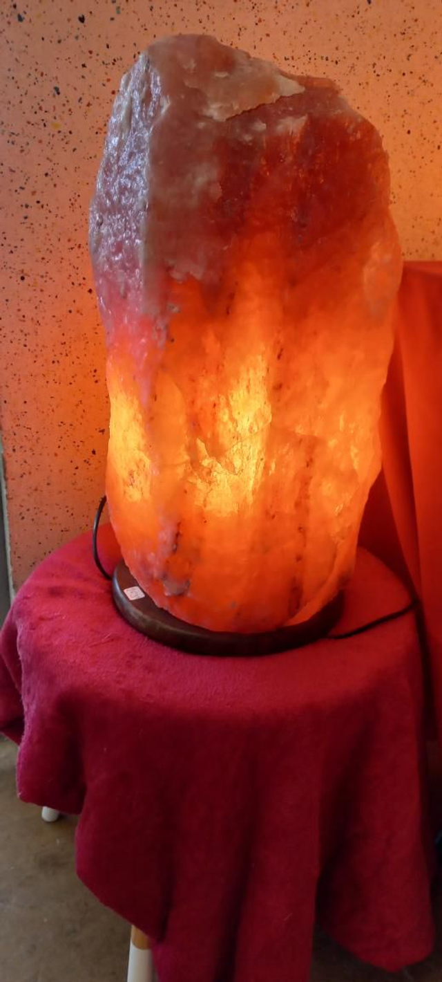 Lampe de sel rose de l’Himalaya