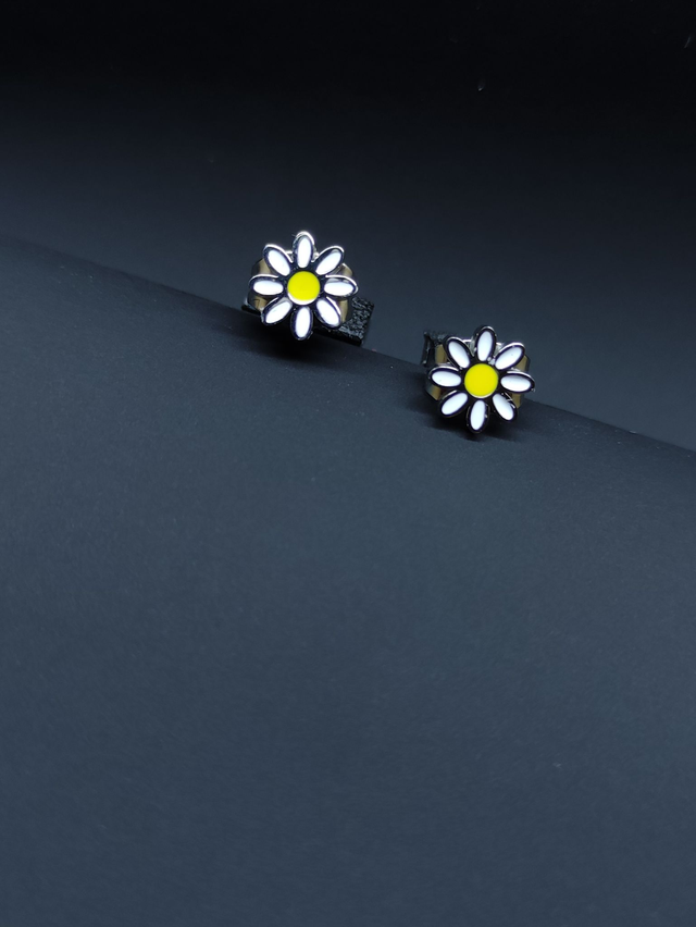 Gänseblümchen 18K vergoldet