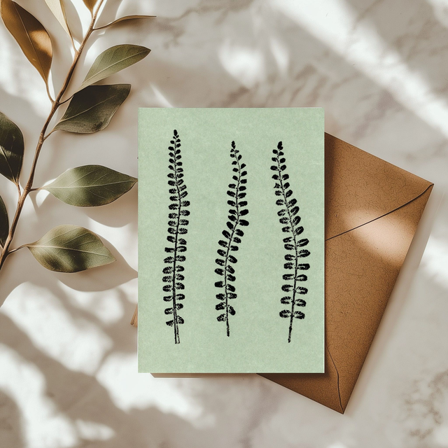 Carte postale - Monotype “Capillaires des murailles”