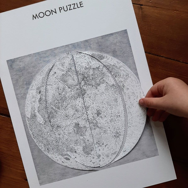 Printable Moon Nature Study Bundle (Digital File)