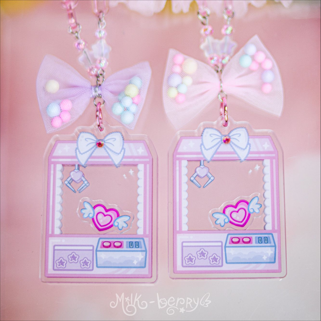 Collier Shaker Love Catcher Kawaii