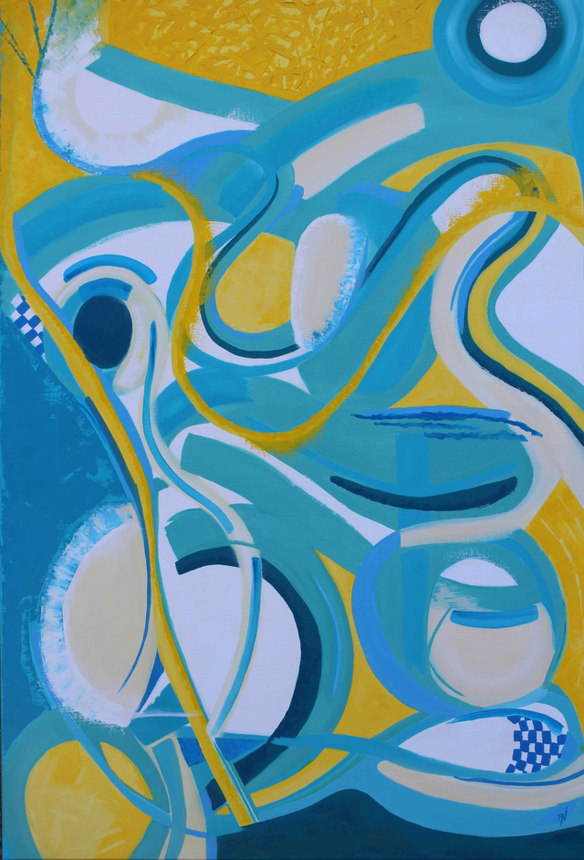 Huile sur toile | HUMAN RACE