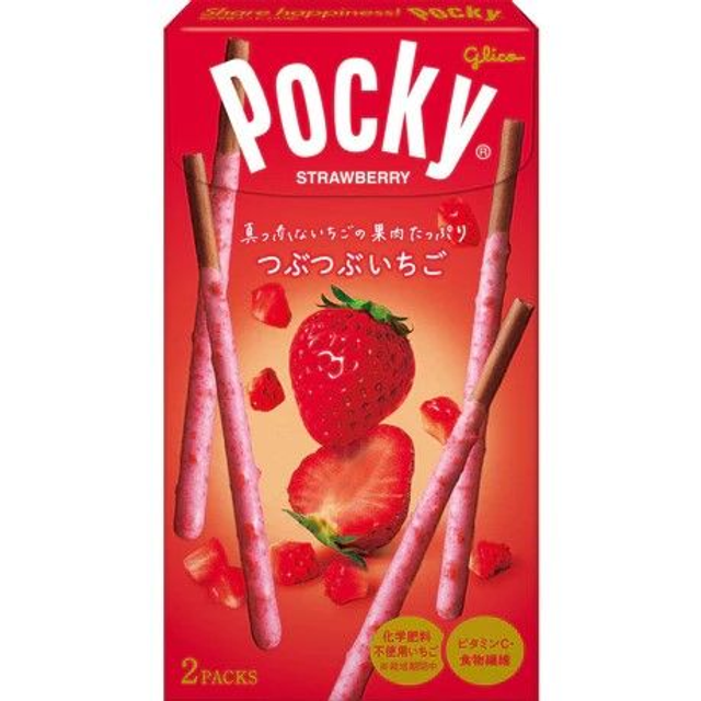 Pocky Tsubu-Tsubu Strawberry 55g