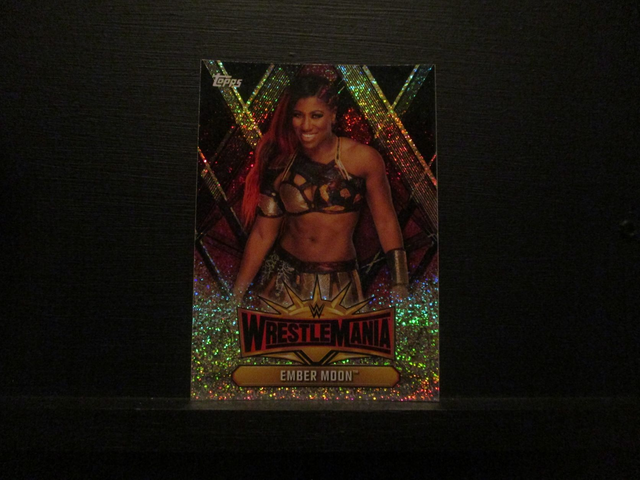 Ember Moon - Champions Wrestlemania Original Trading Card #WM-47