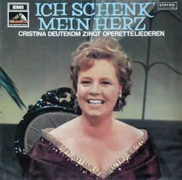 Cristina Deutekom - Ich Schenk&#039; Mein Herz (LP)