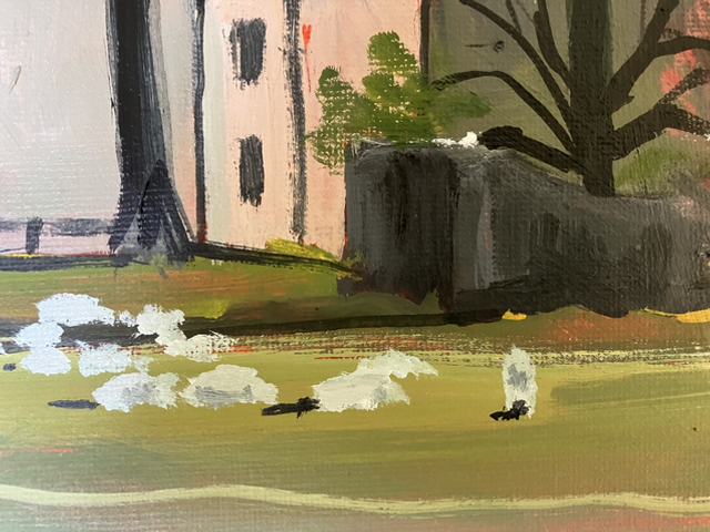 Londesborough Park Farm from Cricket Ground